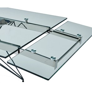 Кухонный раскладной стол T-041 (140) прозрачный в Симферополе - предосмотр 5