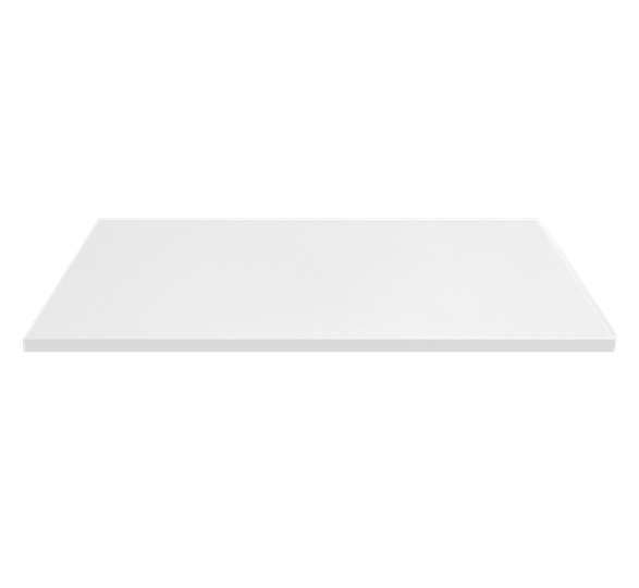 Кухонный обеденный стол SHT-TU9-2/ (прозрачный лак/белый шагрень) в Симферополе - изображение 1