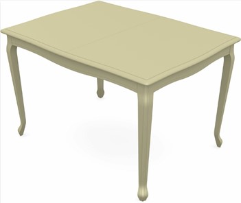 Обеденный раздвижной стол Кабриоль 1400х800, тон 10 (Морилка/Эмаль) в Симферополе