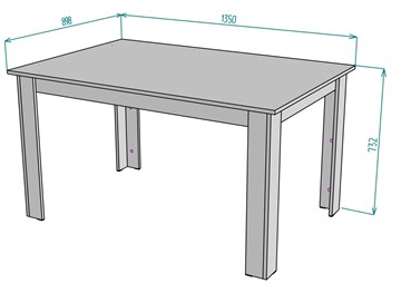 Обеденный стол T37, ЯШС в Симферополе - предосмотр 1