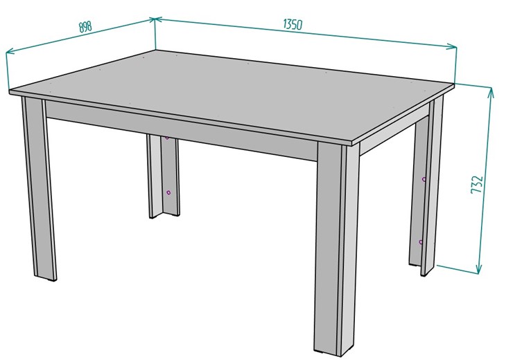 Обеденный стол T37, ЯШС в Симферополе - изображение 1