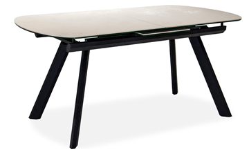 Кухонный раскладной стол Шамони 2CQ 160х90 (Oxide Avorio/Графит) в Симферополе - предосмотр