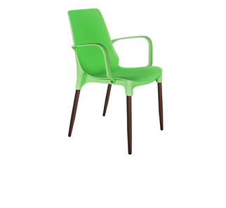 Обеденный стул SHT-ST76/S424-С (зеленый/коричневый муар) в Симферополе