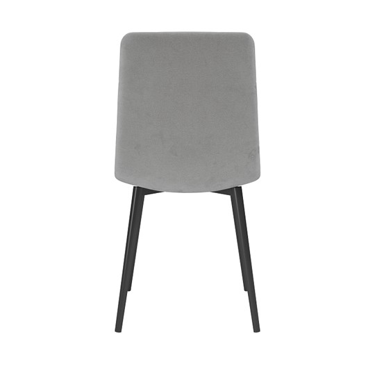 Кухонный стул Белла, велюр тенерифе грей/Цвет металл черный в Симферополе - изображение 3