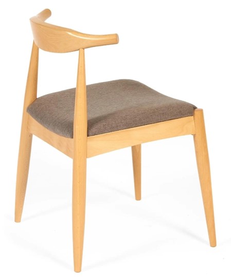 Обеденный стул BULL бук/ткань 54,5x54x75 Натуральный арт.19586 в Симферополе - изображение 1