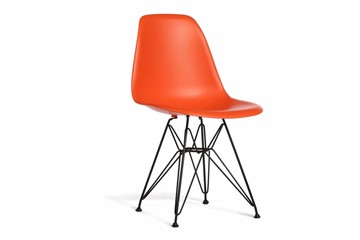 Кухонный стул DSL 110 Black (оранжевый) в Симферополе