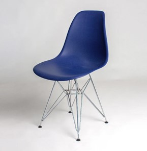 Кухонный стул DSL 110 Chrom (темно-синий) в Симферополе