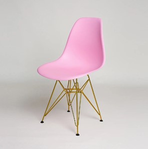 Кухонный стул DSL 110 Gold (розовый) в Симферополе