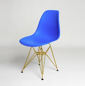 Кухонный стул DSL 110 Gold (синий) в Симферополе