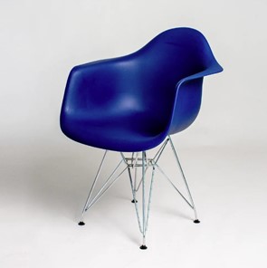 Обеденный стул DSL 330 Chrom (темно-синий) в Симферополе