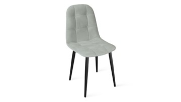 Обеденный стул Райс К1С (Черный муар/Велюр Confetti Silver) в Симферополе