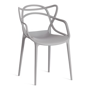Стул Cat Chair (mod.028) пластик, 54,5*56*84 серый, арт.13276 в Симферополе