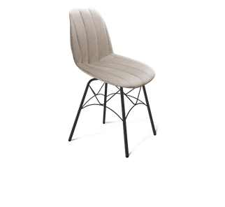 Обеденный стул SHT-ST29-С1 / SHT-S107 (лунный камень/черный муар) в Симферополе