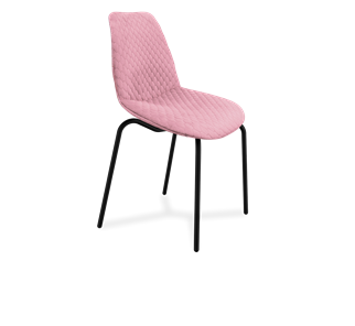 Обеденный стул SHT-ST29-С22 / SHT-S130 HD (розовый зефир/черный муар) в Симферополе
