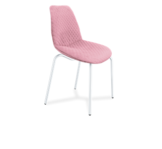 Обеденный стул SHT-ST29-С22 / SHT-S130 HD (розовый зефир/хром лак) в Симферополе