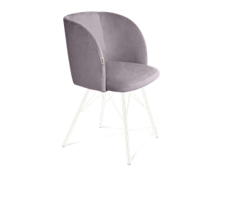 Обеденный стул SHT-ST33 / SHT-S37 (сиреневая орхидея/белый муар) в Симферополе