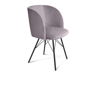 Обеденный стул SHT-ST33 / SHT-S37 (сиреневая орхидея/черный муар) в Симферополе