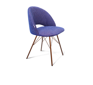 Обеденный стул SHT-ST34 / SHT-S37 (синий мираж/медный металлик) в Симферополе