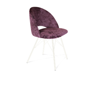 Обеденный стул SHT-ST34 / SHT-S37 (вишневый джем/белый муар) в Симферополе