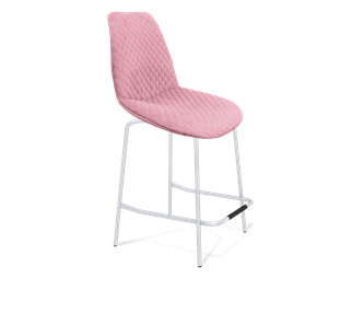 Полубарный стул SHT-ST29-С22 / SHT-S29P-1 (розовый зефир/хром лак) в Симферополе