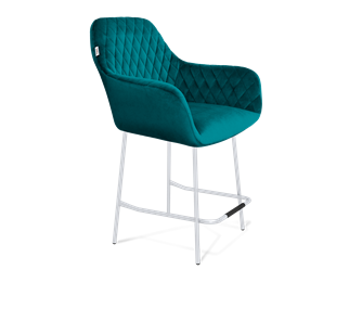 Полубарный стул SHT-ST38 / SHT-S29P-1 (альпийский бирюзовый/хром лак) в Симферополе
