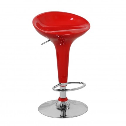 Барный стул Бомба QS-D18 красный в Симферополе - изображение