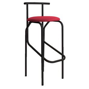 Барный кухонный стул Jola black, кожзам V в Симферополе - предосмотр