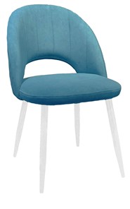 Кухонный стул 217 V16 голубой/белый в Симферополе