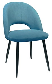 Обеденный стул 217 V16 голубой/черный в Симферополе