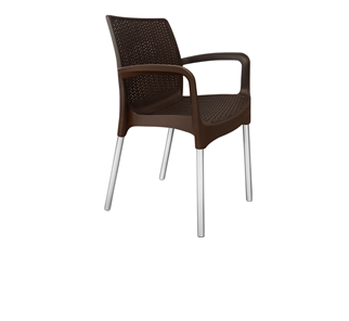 Обеденный стул SHT-ST68/S424 (коричневый/хром лак) в Симферополе