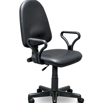 Кресло компьютерное Prestige GTPRN, кож/зам V4 в Симферополе - изображение