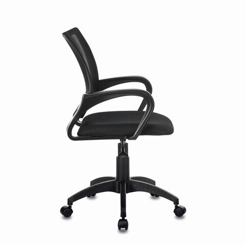 Офисное кресло Brabix Fly MG-396 (с подлокотниками, сетка, черное) 532083 в Симферополе - изображение 1