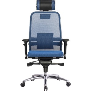 Кресло компьютерное Samurai S-3.04, синий в Симферополе - предосмотр 1