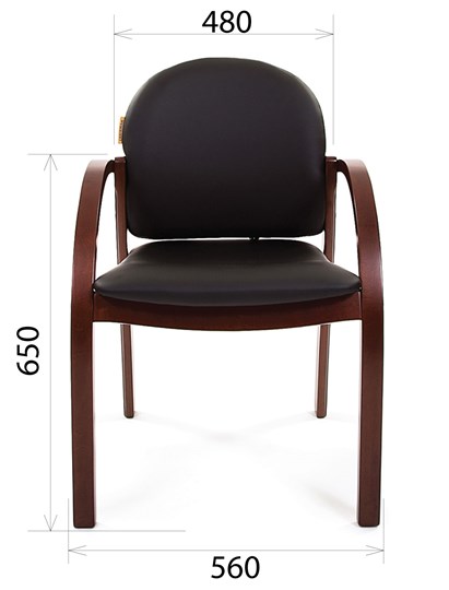 Кресло компьютерное CHAIRMAN 659 Экокожа черная в Симферополе - изображение 1