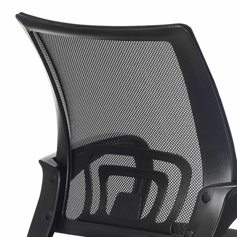 Офисное кресло Brabix Fly MG-396 (с подлокотниками, сетка, черное) 532083 в Симферополе - изображение 6