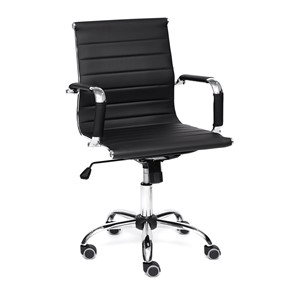 Кресло компьютерное URBAN-LOW кож/зам, черный, арт.14460 в Симферополе