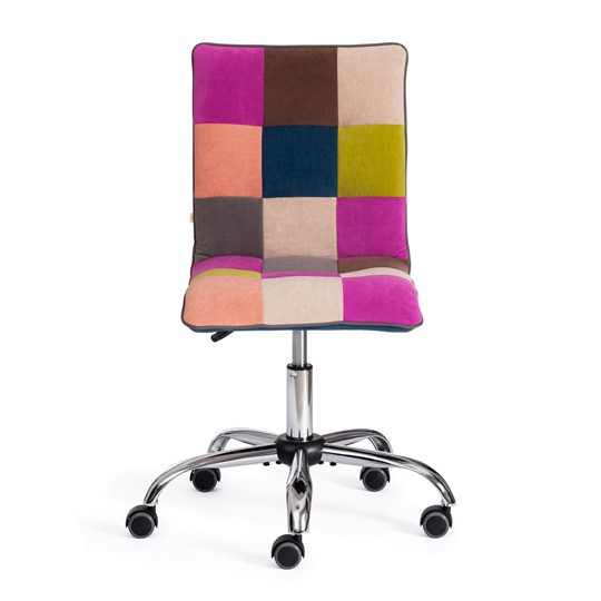 Кресло компьютерное ZERO (спектр) ткань, флок, цветной арт.15370 в Симферополе - изображение 4