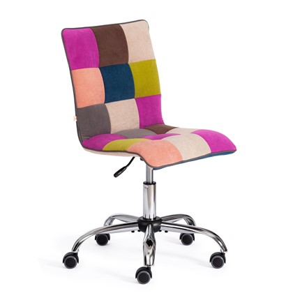 Кресло компьютерное ZERO (спектр) ткань, флок, цветной арт.15370 в Симферополе - изображение