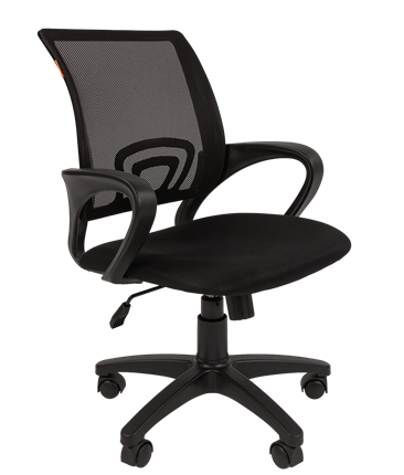 Кресло CHAIRMAN 696 black Сетчатый акрил DW62 черный в Симферополе - изображение