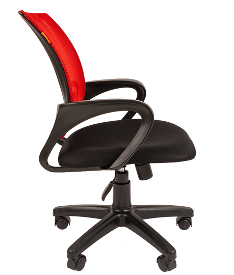 Офисное кресло CHAIRMAN 696 black Сетчатый акрил DW69 красный в Симферополе - изображение 1