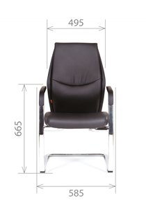 Офисное кресло CHAIRMAN Vista V Экокожа премиум коричневая (vista) в Симферополе - предосмотр 1