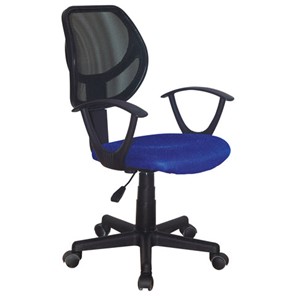 Кресло офисное Brabix Flip MG-305 (ткань TW, синее/черное) 531919 в Симферополе