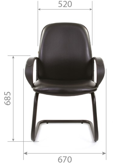 Кресло CHAIRMAN 279V экокожа черная в Симферополе - изображение 4