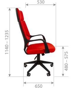 Компьютерное кресло CHAIRMAN 525, серое в Симферополе - предосмотр 2
