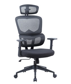 Кресло офисное CHAIRMAN 560 cетчатый акрил черный / полиэстер черный в Симферополе