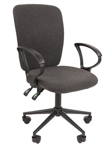 Офисное кресло CHAIRMAN 9801 BLACK, серое в Симферополе