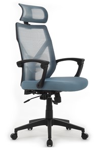 Кресло компьютерное Design OLIVER W-203 AC, Синий в Симферополе - предосмотр
