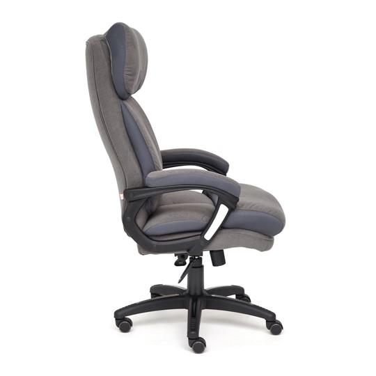 Офисное кресло DUKE флок/ткань, серый/серый, 29/TW-12 арт.14039 в Симферополе - изображение 2