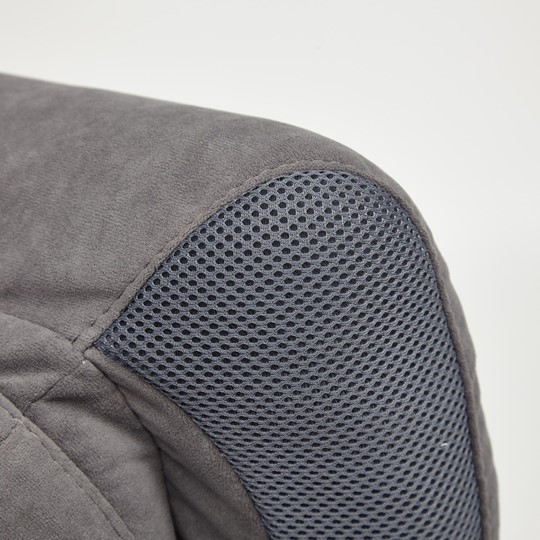 Офисное кресло DUKE флок/ткань, серый/серый, 29/TW-12 арт.14039 в Симферополе - изображение 20