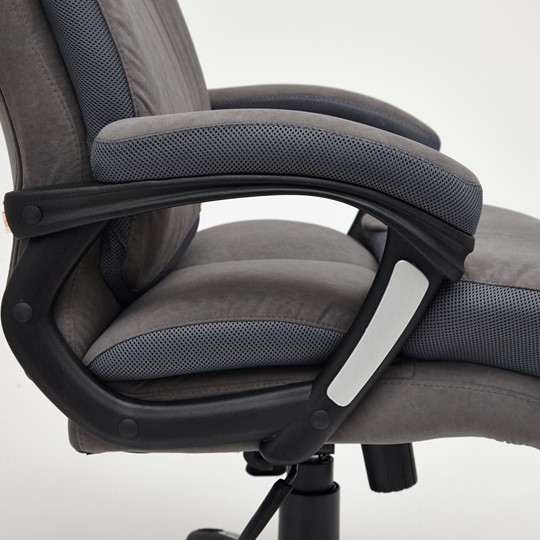 Офисное кресло DUKE флок/ткань, серый/серый, 29/TW-12 арт.14039 в Симферополе - изображение 22